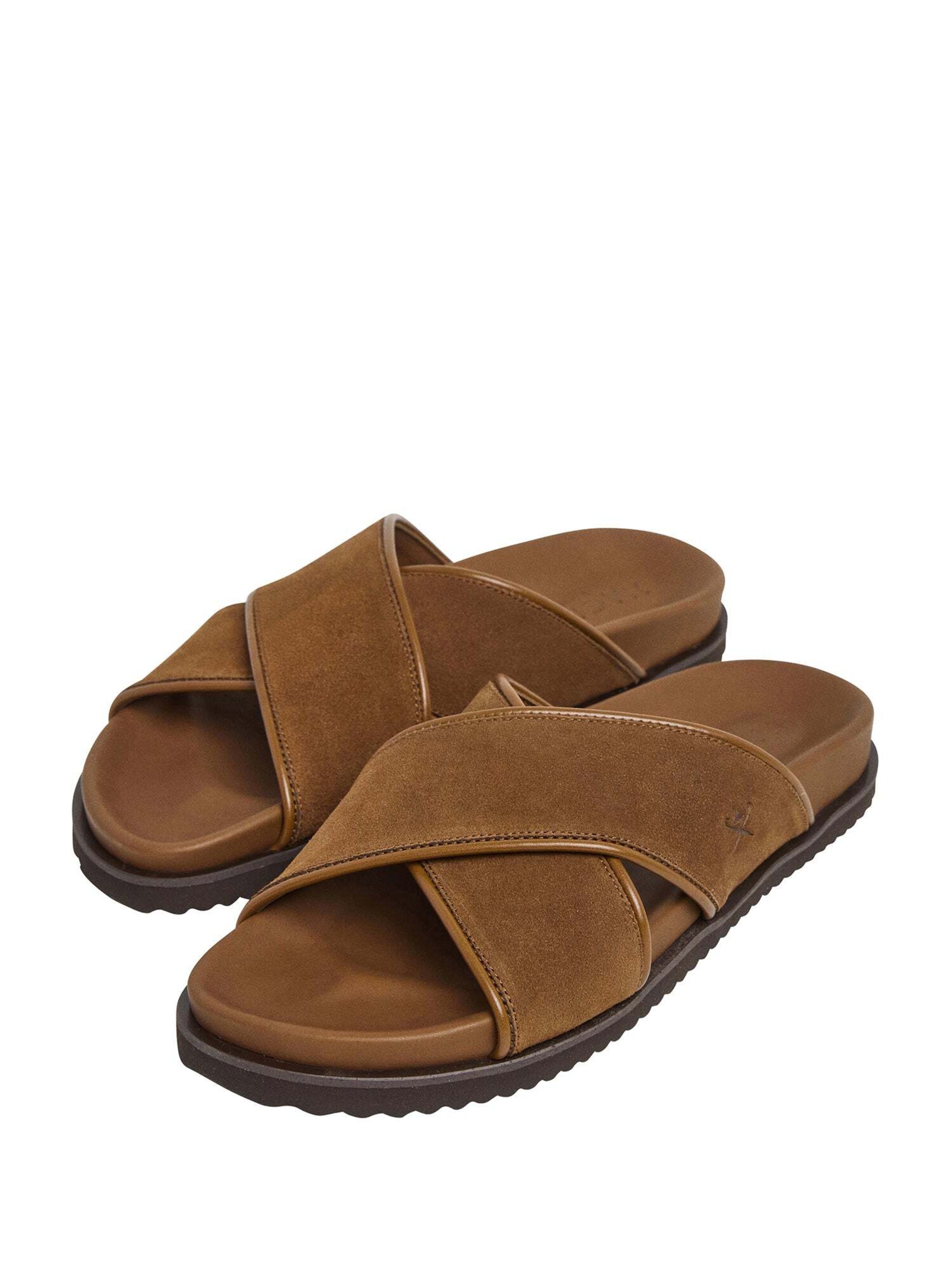 Sandalo 'Mikonos' di Hackett London in marrone