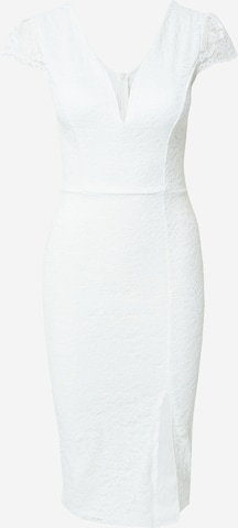 WAL G. Φόρεμα 'ROBIN' σε λευκό: μπροστά