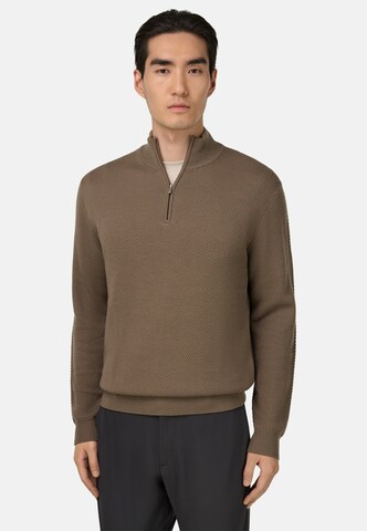 Pull-over Boggi Milano en gris : devant