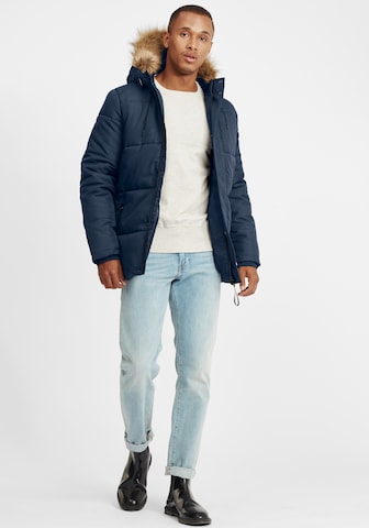 BLEND Winter Jacket 'Tenus' in Blue