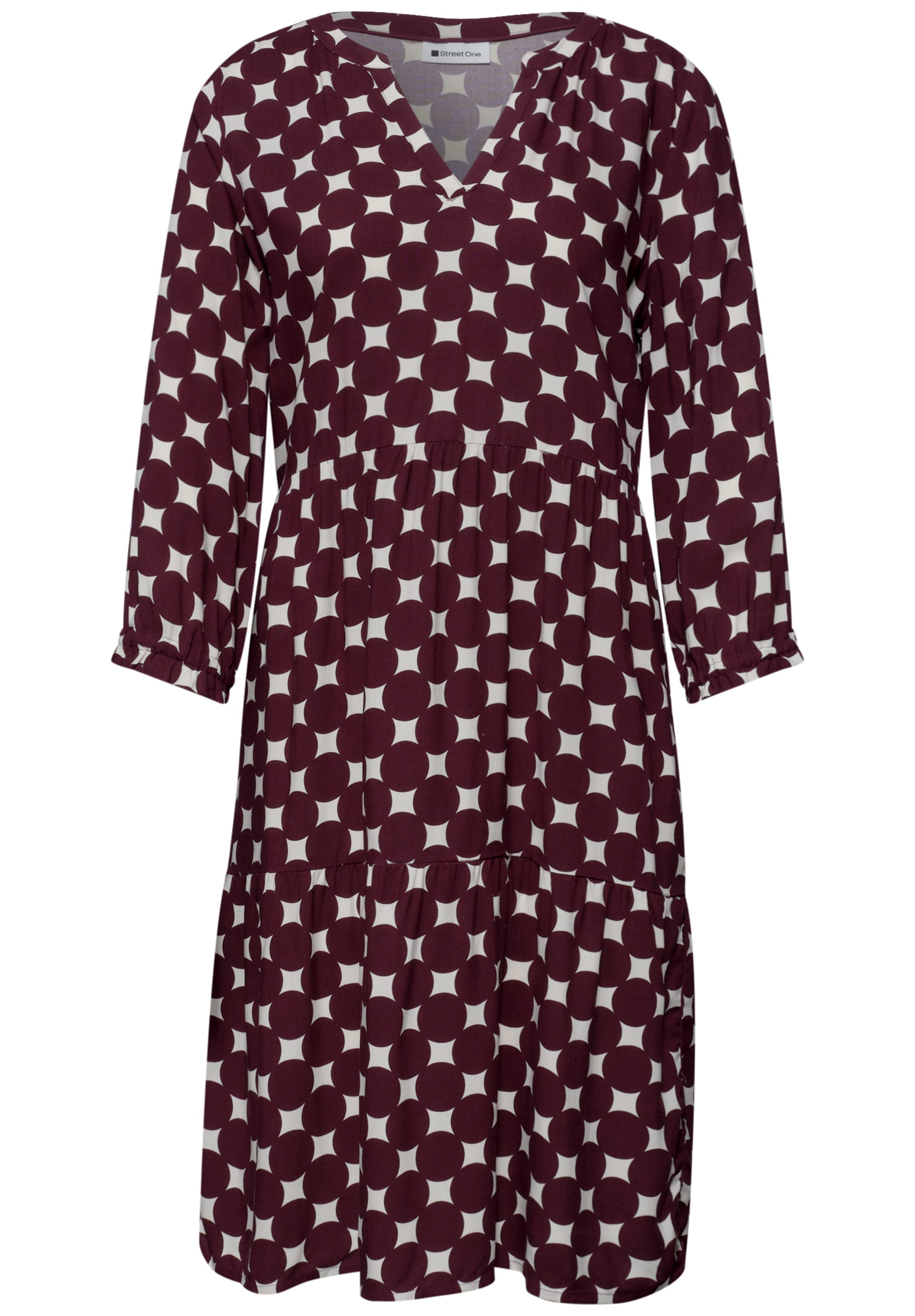 STREET ONE Kleid in Rot: Vorderseite