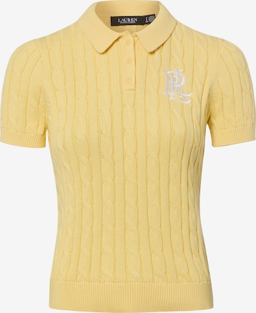 Lauren Ralph Lauren Pullover in Gelb: Vorderseite