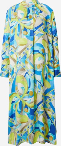 Emily Van Den Bergh Shirt Dress in Blue: front