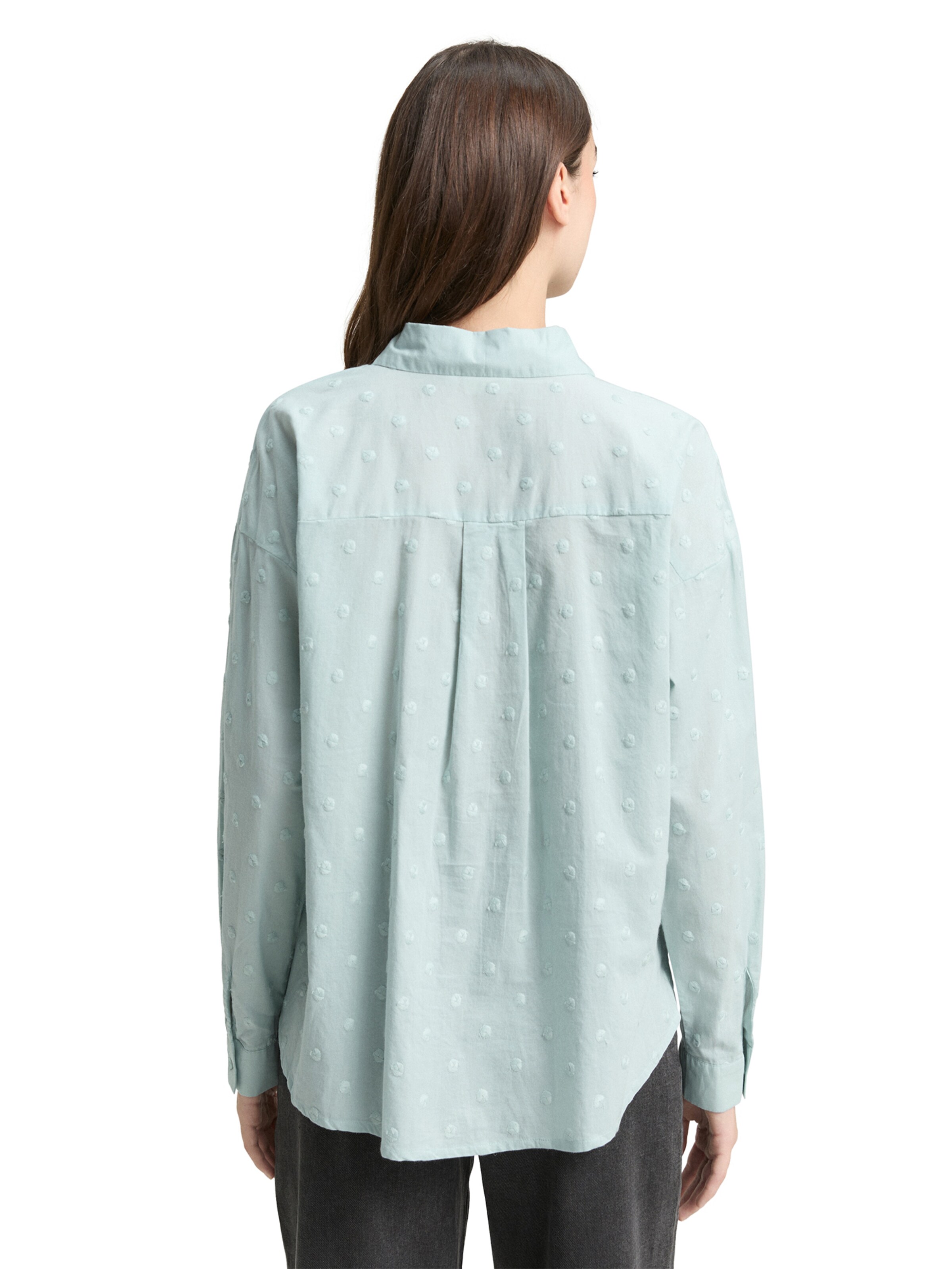 TOM TAILOR DENIM Blouse in Blue
