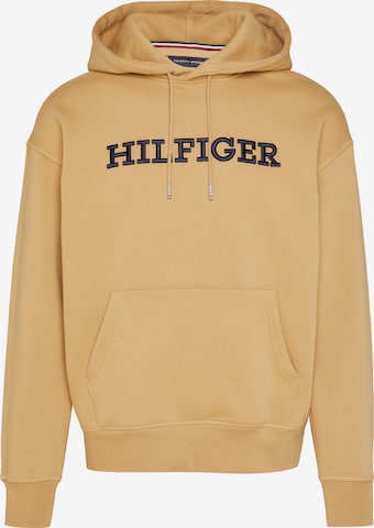 TOMMY HILFIGER Sweatshirt in Beige: voorkant