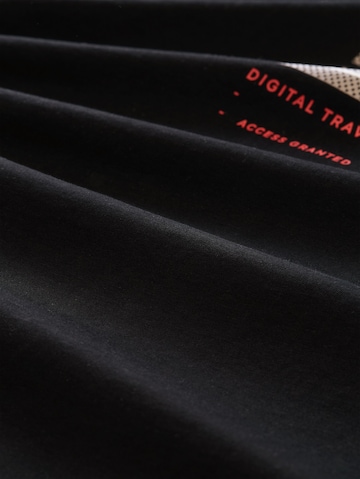TOM TAILOR - Camiseta en negro