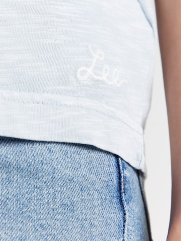 Lee T-Shirt 'PERFECT' in Blau