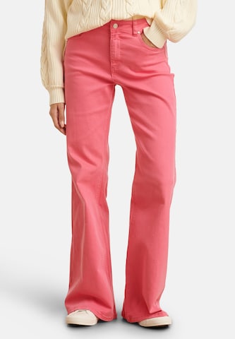 Smashed Lemon Wide leg Jeans in Roze: voorkant