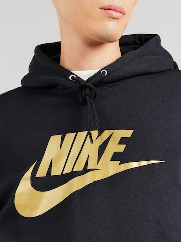 Nike Sportswear Bluzka sportowa 'CLUB' w kolorze czarny
