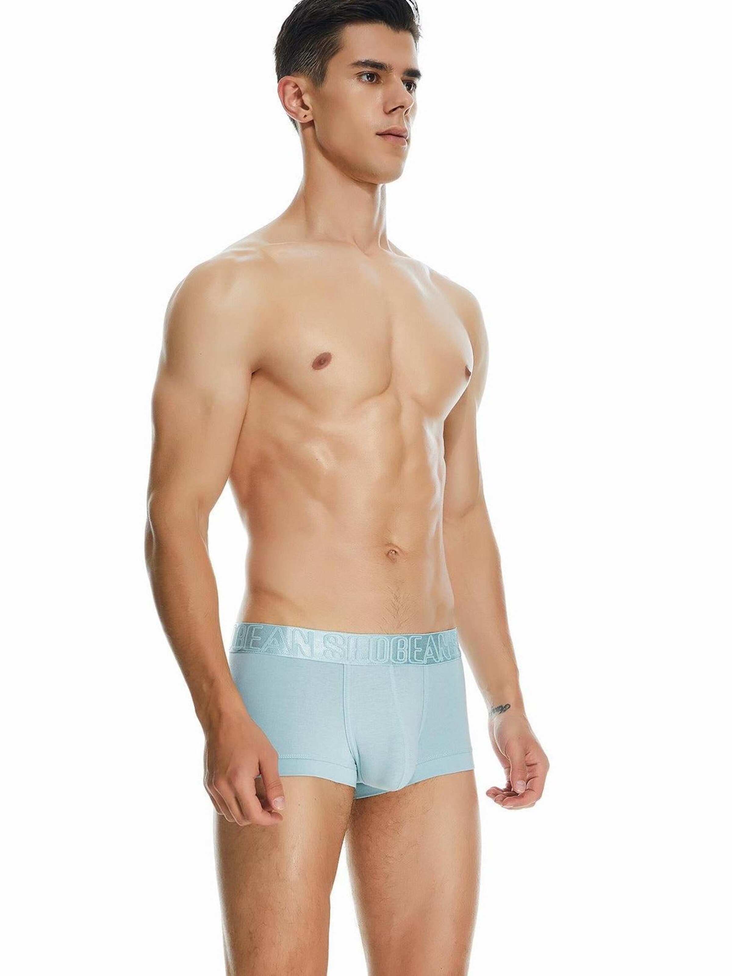 SEOBEAN Boxer shorts 'Solid' in Blue
