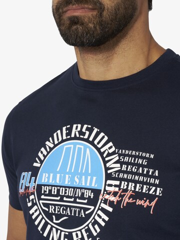 Jan Vanderstorm Shirt 'Ulfert' in Blue