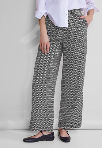STREET ONE Loose fit Pants in Black