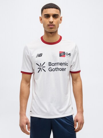 new balance Функциональная футболка 'Bayer 04 Fourth' в Белый: спереди