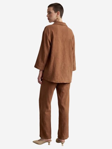 Pantalons de tailleur My fashion en marron