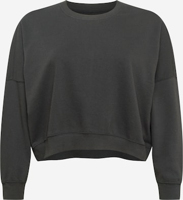 Cotton On Curve Sweatshirt in Black: front