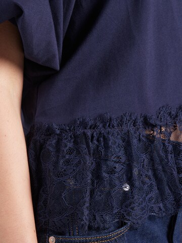 Rich & Royal Majica | modra barva