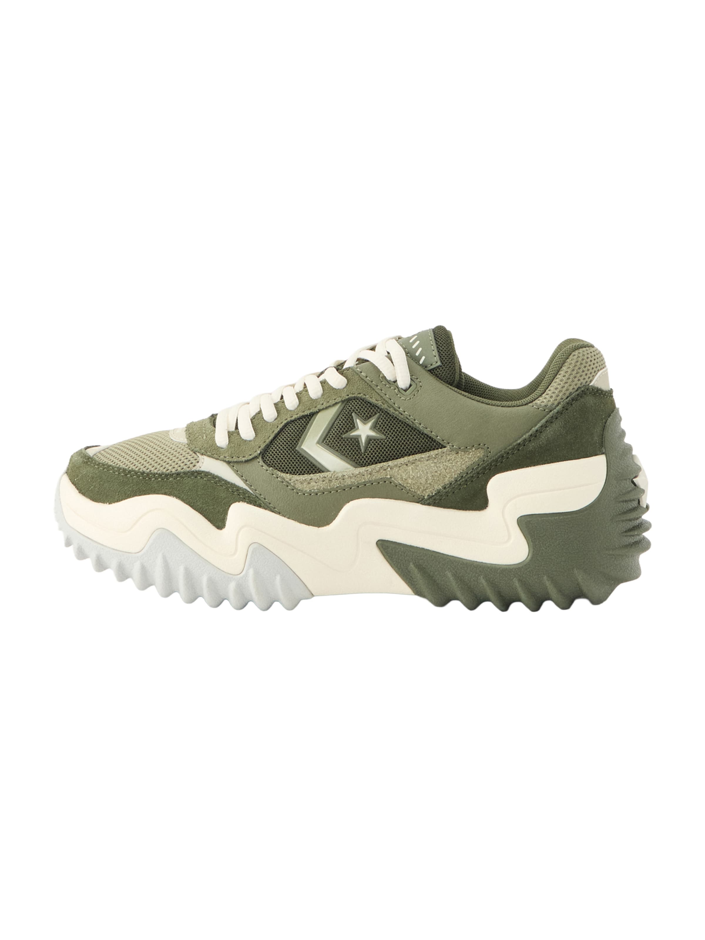 CONVERSE - Sapatilhas baixas 'WAVE MOTION' em verde: frente