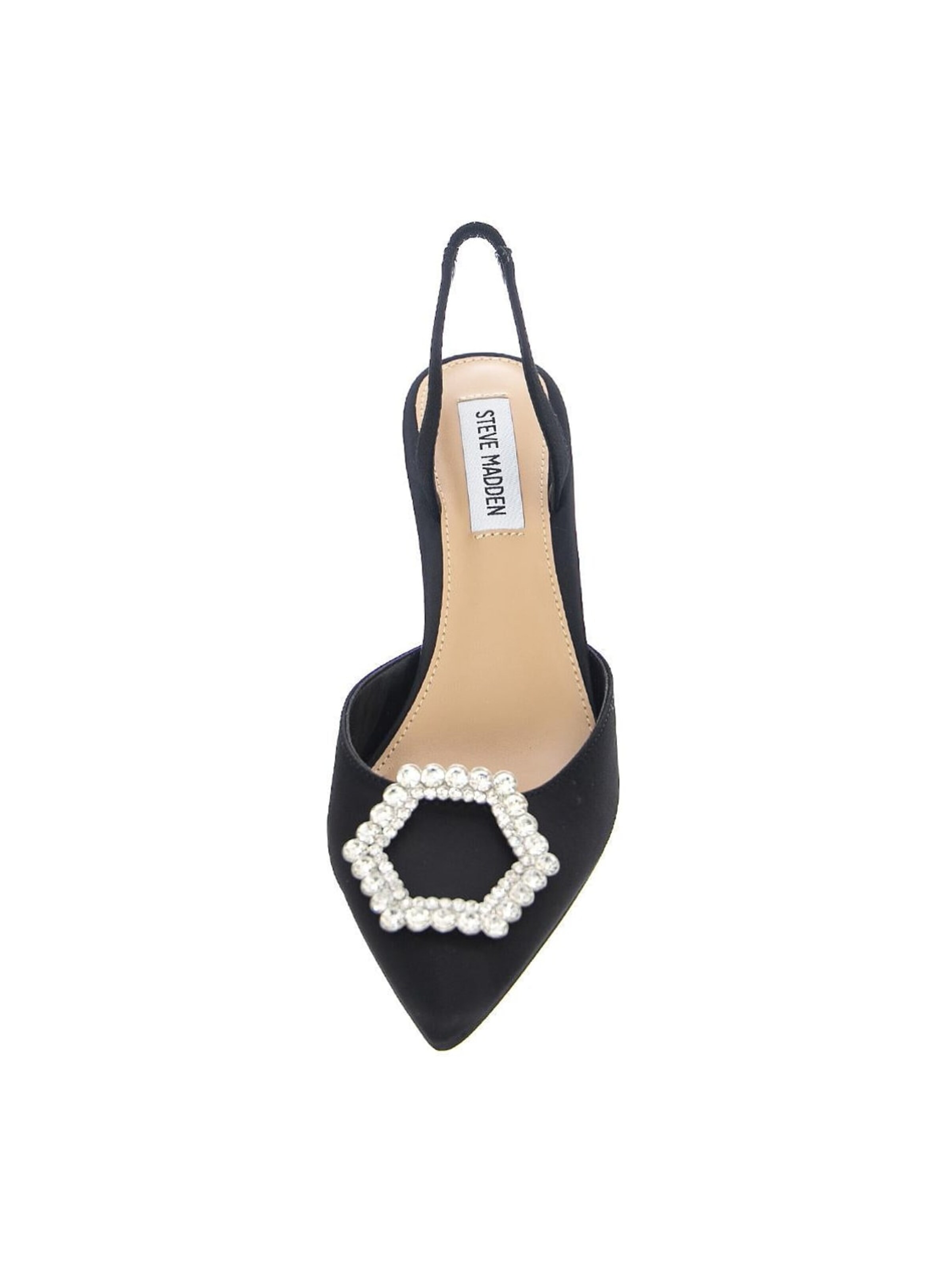 Décolleté 'LUCENT BLACK SATIN' di STEVE MADDEN in nero