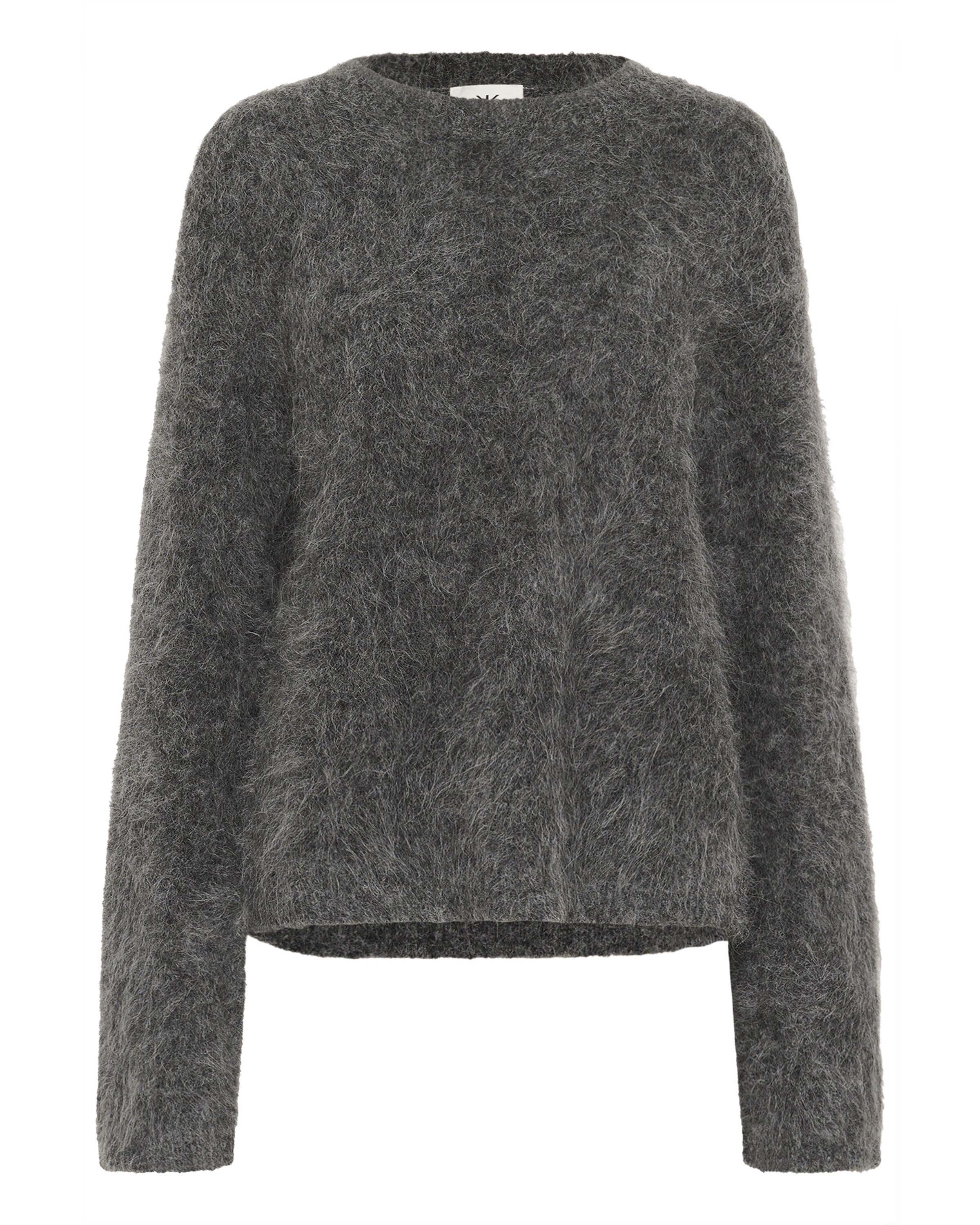 KAREN BY SIMONSEN Pullover 'Teoline' in Grau: Vorderseite