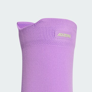 ADIDAS PERFORMANCE Sports socks 'Adizero' in Purple