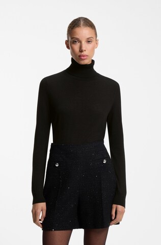 HUGO Pullover in Schwarz: Vorderseite