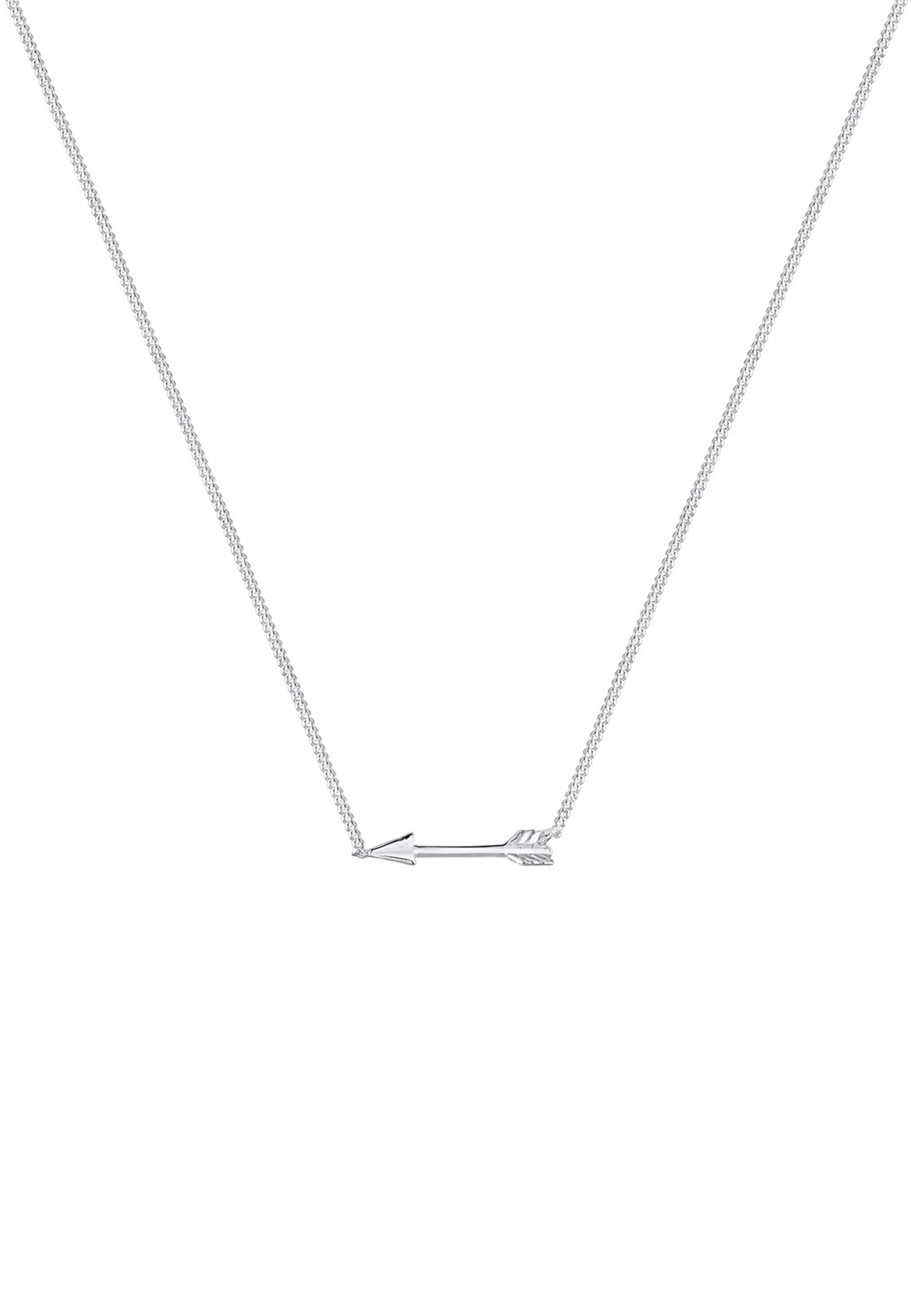 ELLI Ketting 'Pfeil' in Zilver