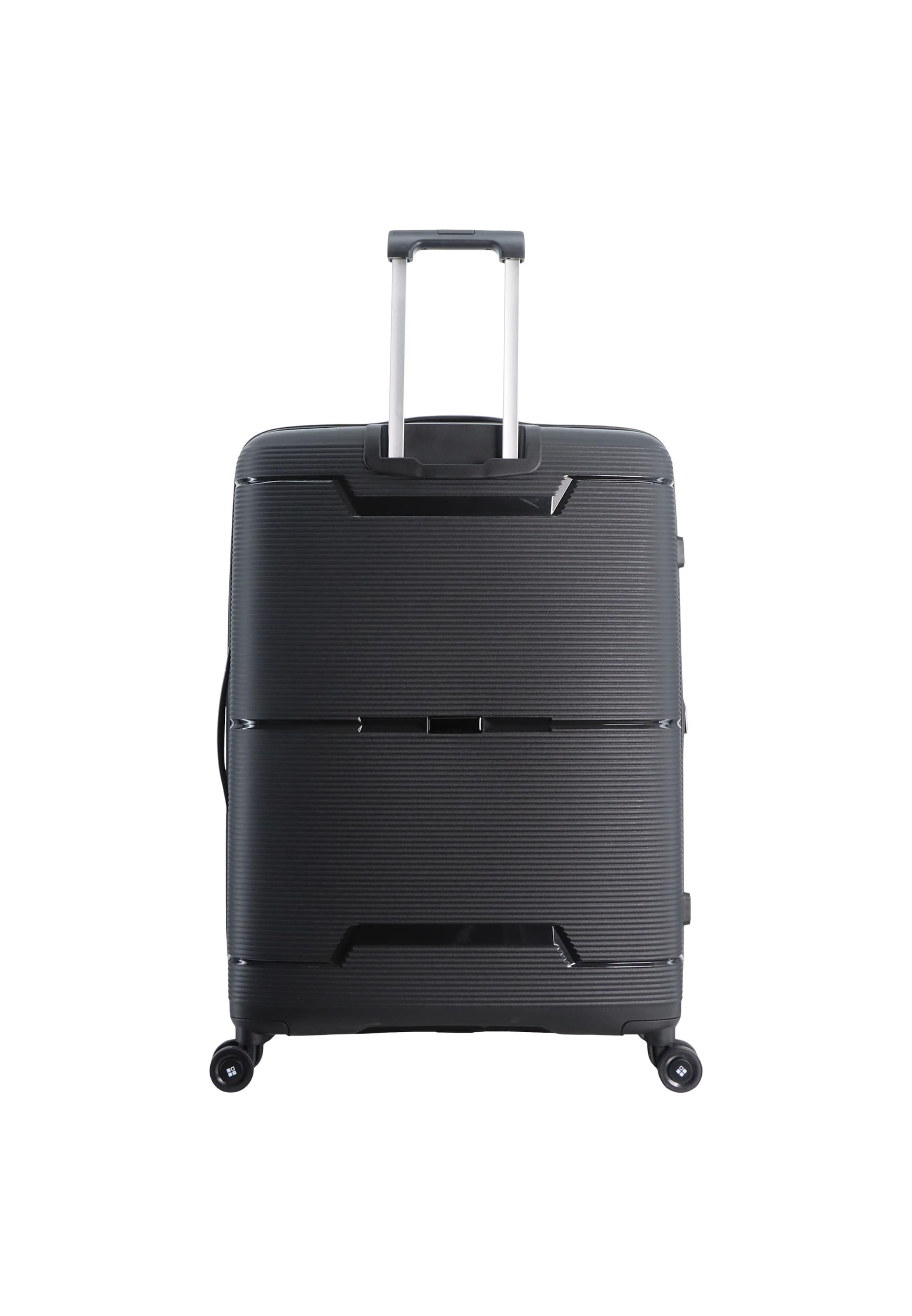 Saxoline Blue Koffer 'Boho' in Schwarz