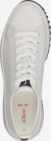 Sneaker bassa di s.Oliver in bianco