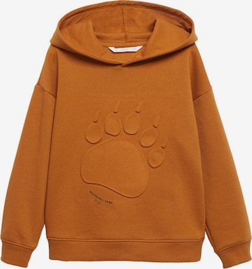 MANGO KIDS Sweatshirt i gul: framsida