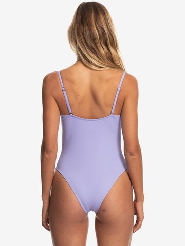 QUIKSILVER Bralette Swimsuit 'LENORA' in Purple