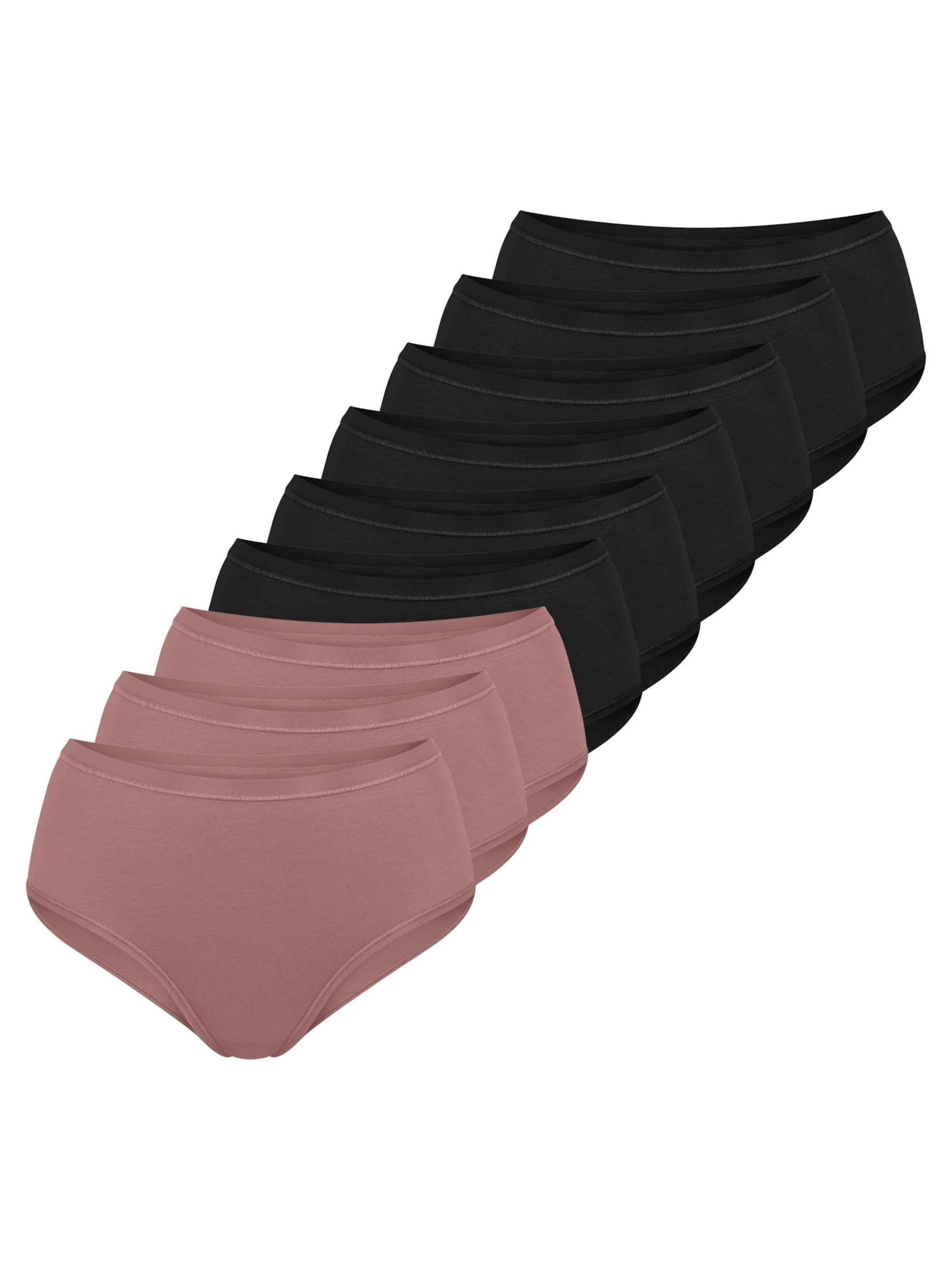 SLOGGI Slip 'GO Daily Cotton' in Brown: front