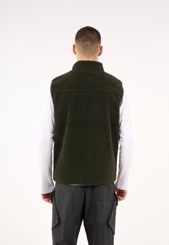 KnowledgeCotton Apparel Vest in Green