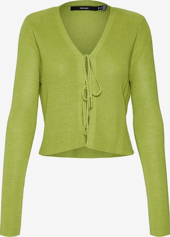 VERO MODA Strickjacke 'NEW LEXSUN' in Grün: predná strana