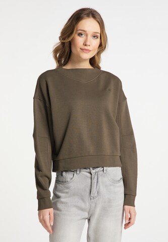 DreiMaster Vintage Sweatshirt in Braun: predná strana