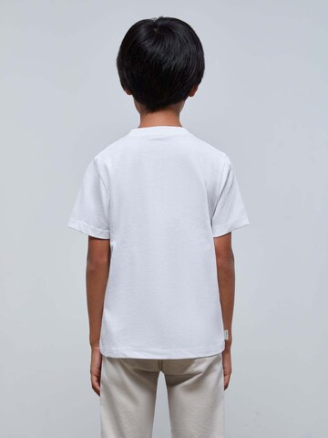 Scalpers Koszulka 'New Speed' w kolorze biały