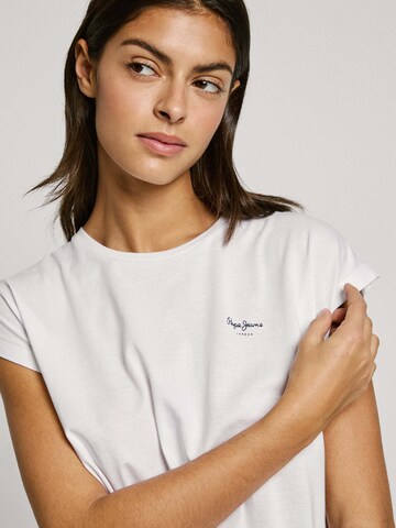 Maglietta 'Blooma' di Pepe Jeans in bianco