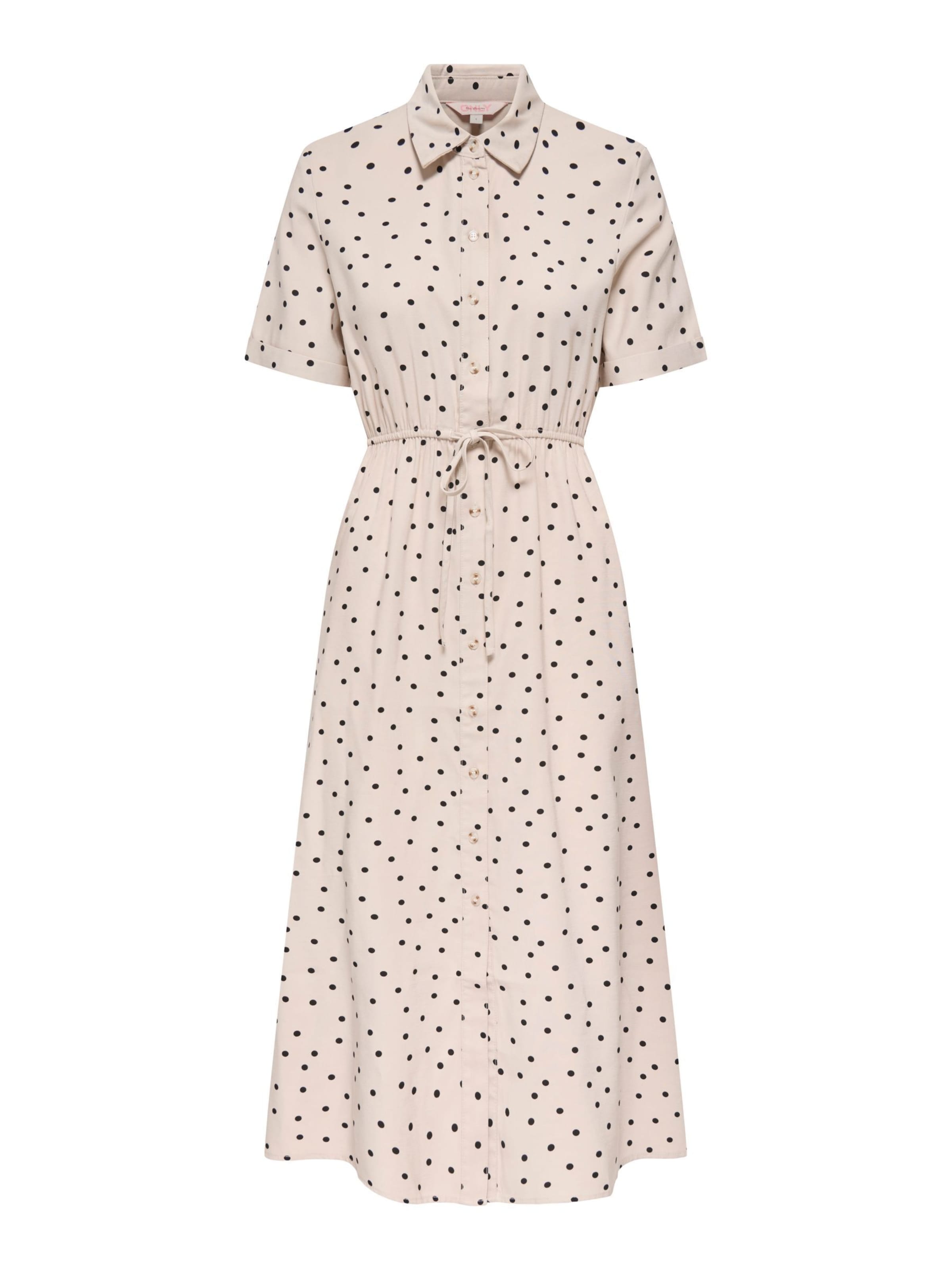 ONLY Dress 'ONLaris' in Beige: front