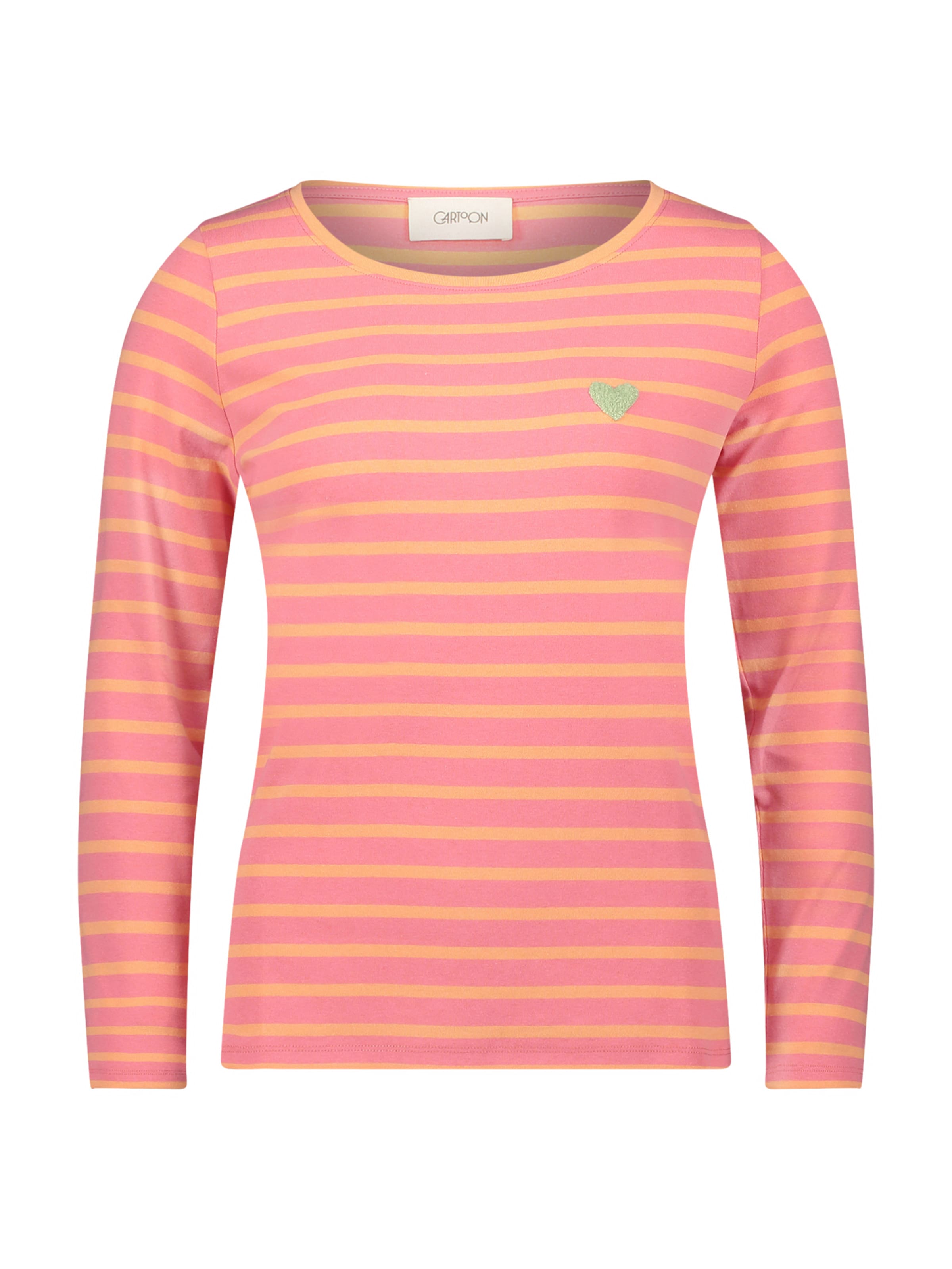 Cartoon Shirt in Pink: front