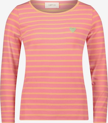 rožinė Cartoon Marškinėliai: priekis