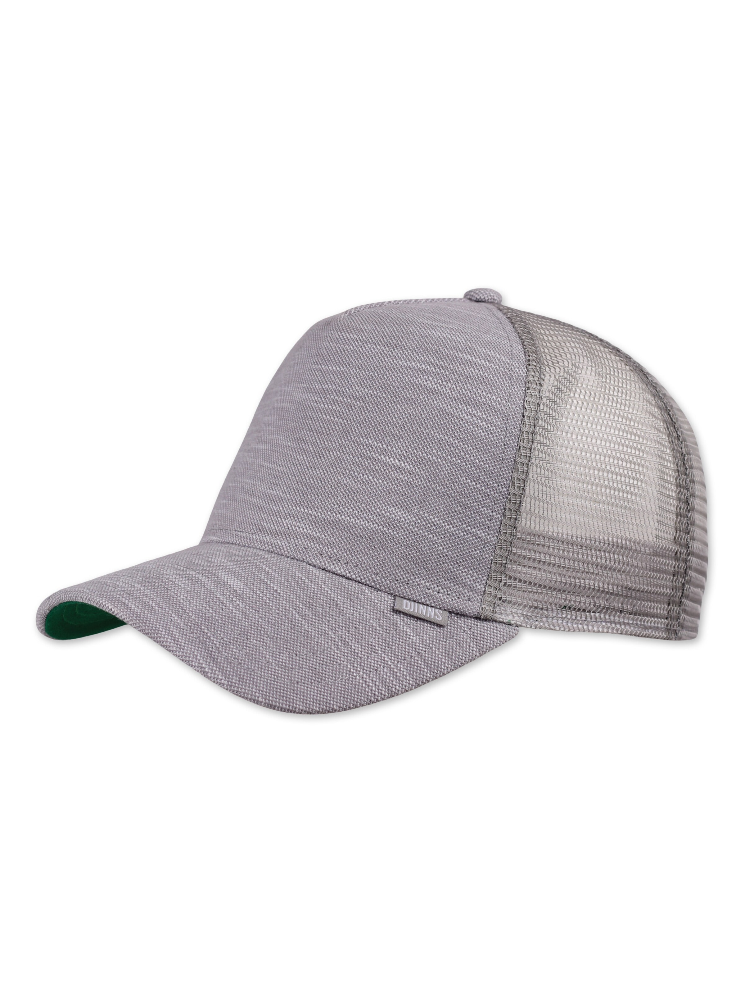 DJINNS Cap 'HFT Lazy Piquet' in Grey: front