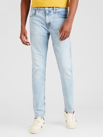 LEVI'S ® Tapered Jeans '512 Slim Taper' in Blauw: voorkant