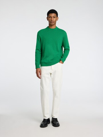 SELECTED HOMME Sweater 'SLHReuben' in Green
