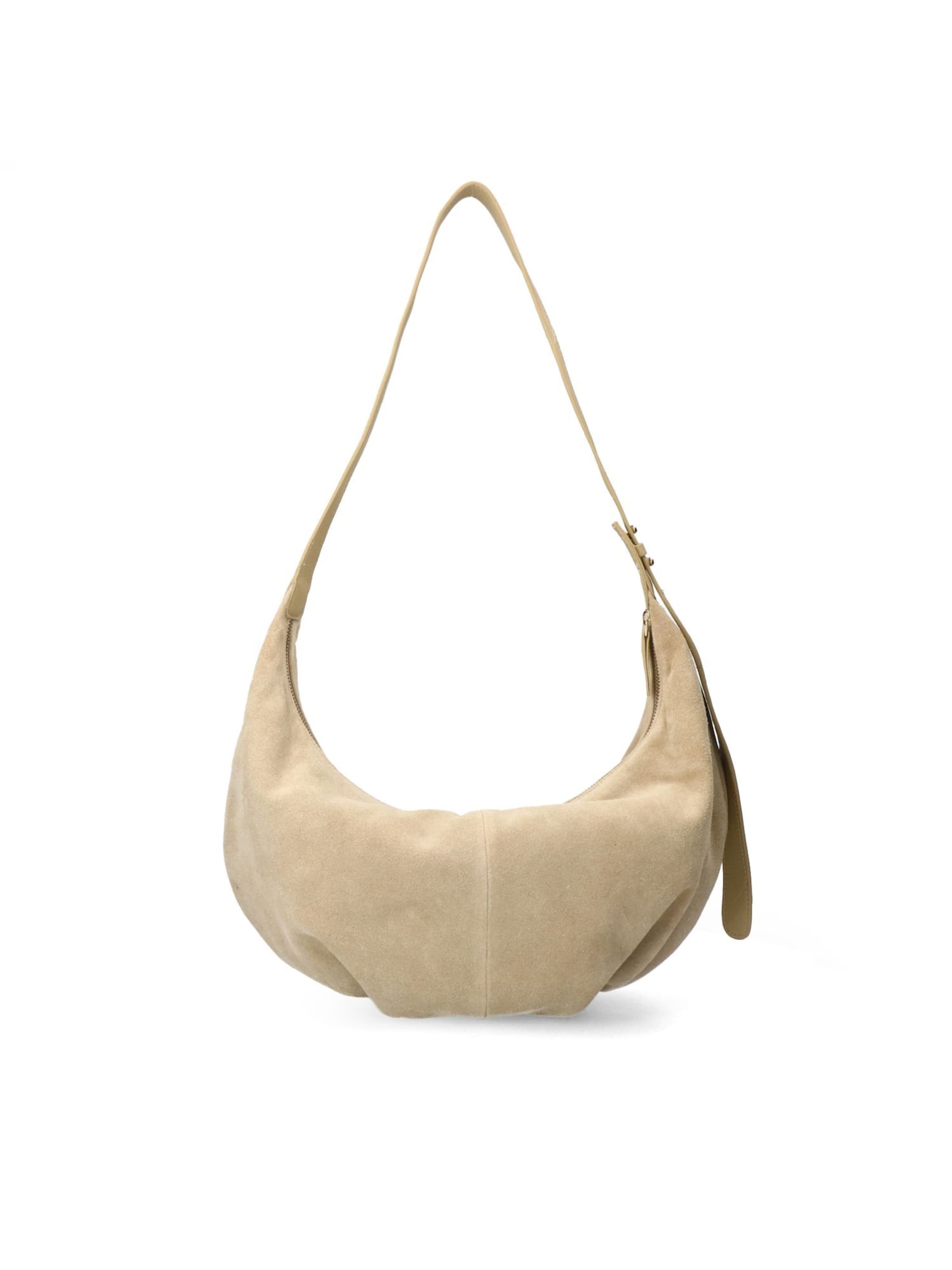 MANFIELD Schultertasche in Beige
