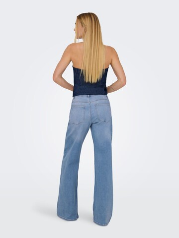ONLY Wide leg Jeans 'ONLChris' in Blue