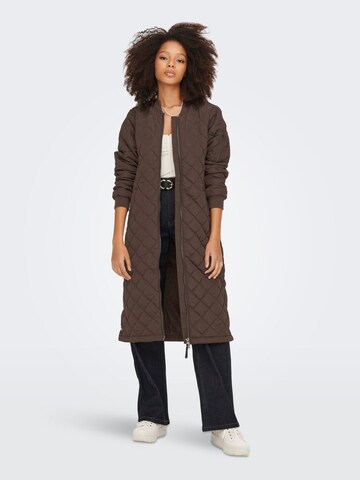 ONLY Between-Seasons Coat in Brown