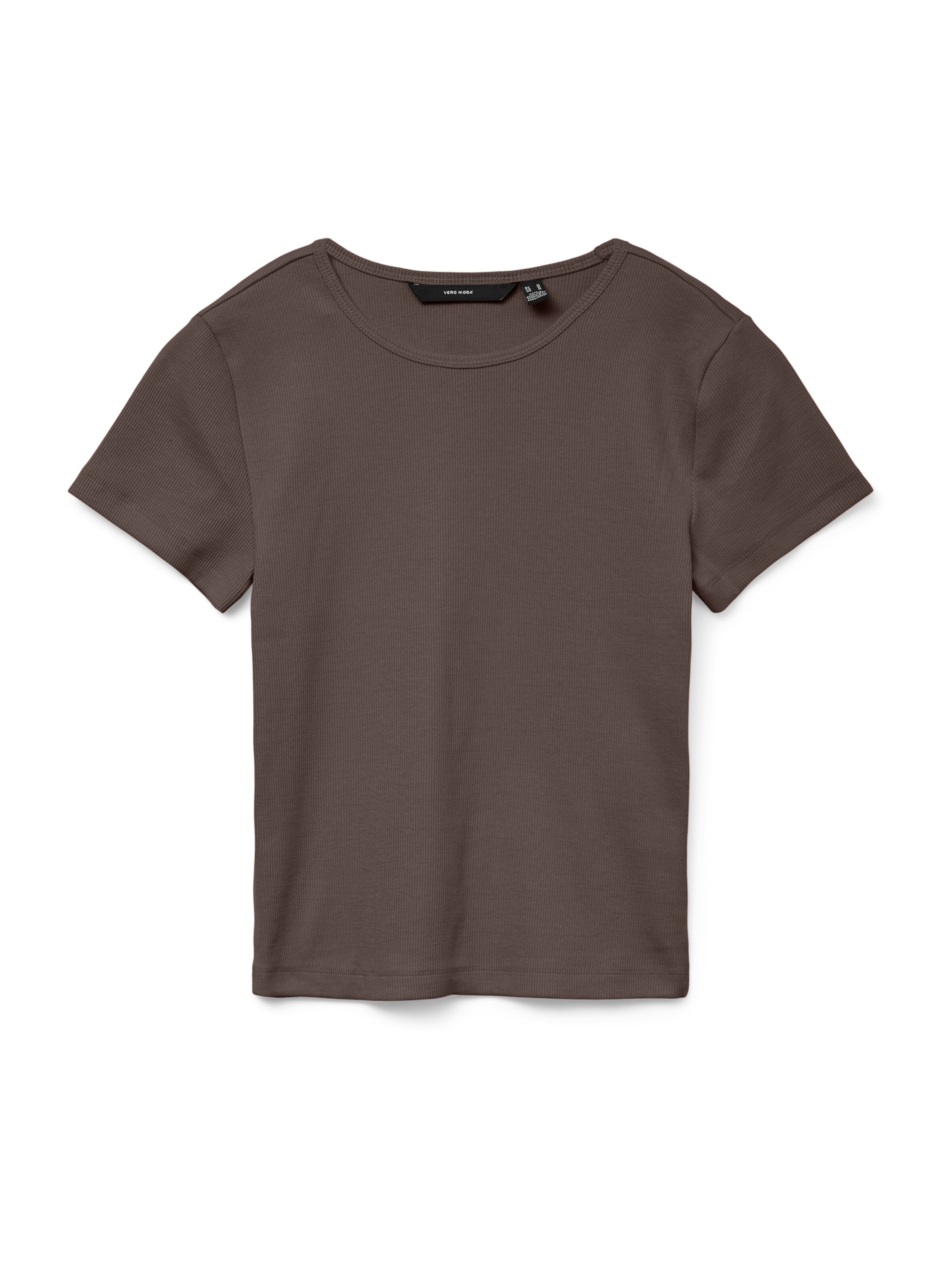 VERO MODA Футболка 'VMCHLOE' в Коричневый: спереди