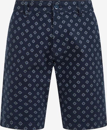 WE Fashion Regular Chino trousers in Blue: front