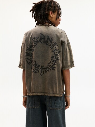 Maglietta 'STWD' di Pull&Bear in grigio: frontale