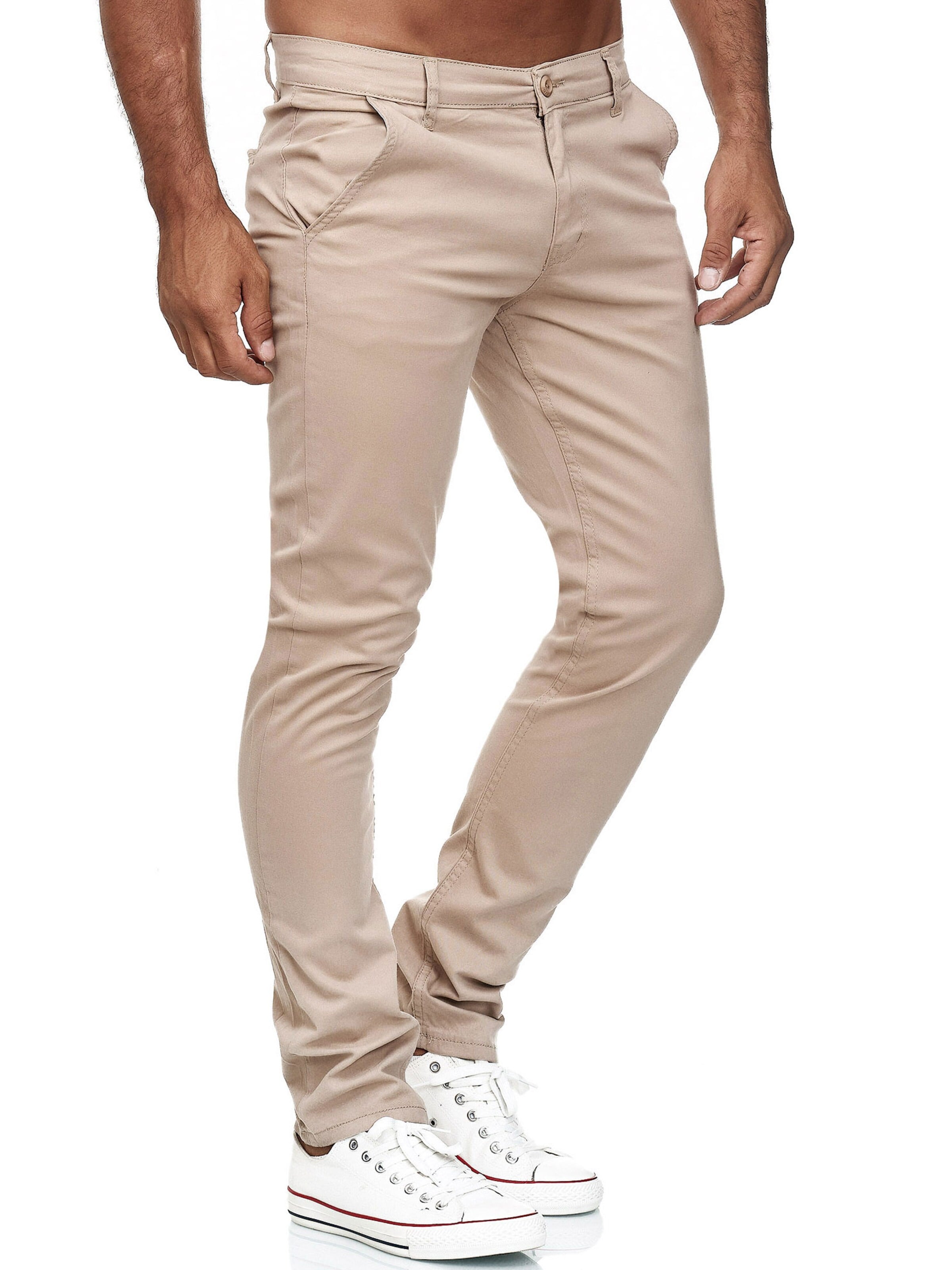 Tazzio Slimfit Chinosy '19530' w kolorze beżowy