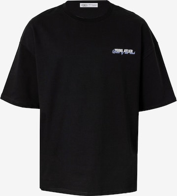 VAMOS CLO Majica | črna barva: sprednja stran